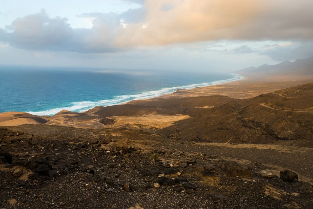 Playa Morro de Potala, a quiet beach in Pájara, Fuerteventura